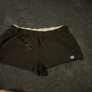 Black champion shorts